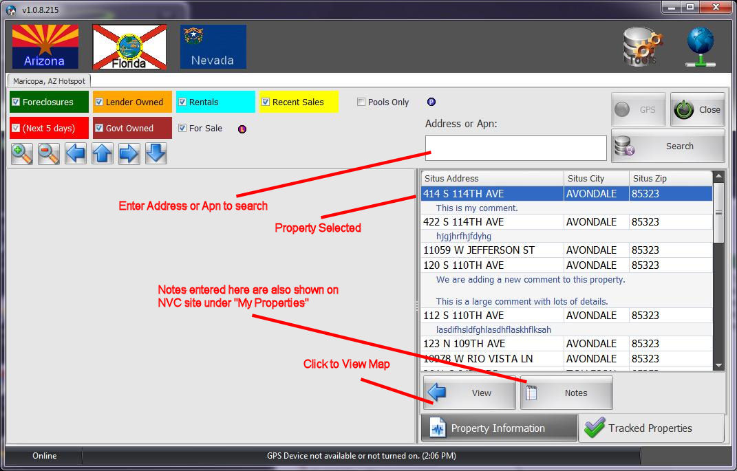 Hotspot Initial View